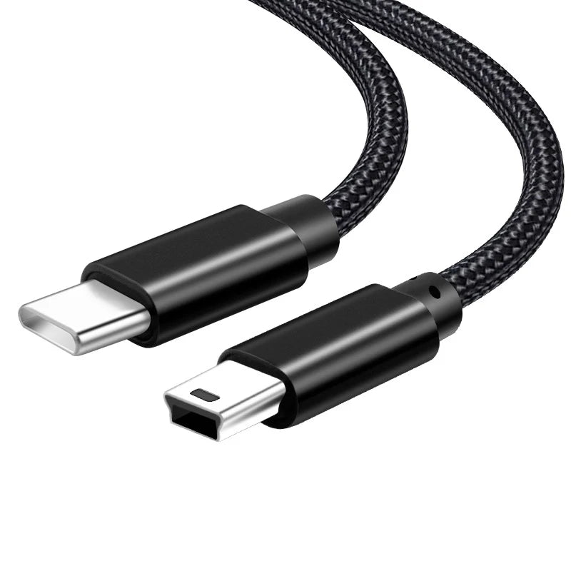 USB Type-C to USB Mini B Printer Cable