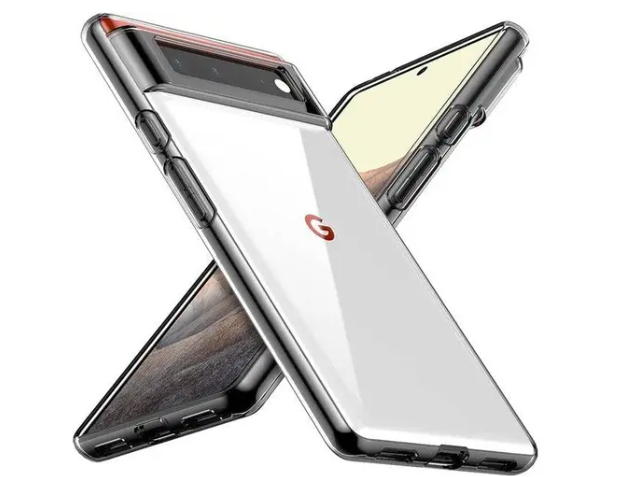 Soft Transparent Silicone Case for Google Pixel 6A Pro