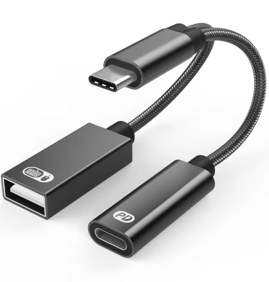 Fast 60W Type-C to USB OTG Adapter