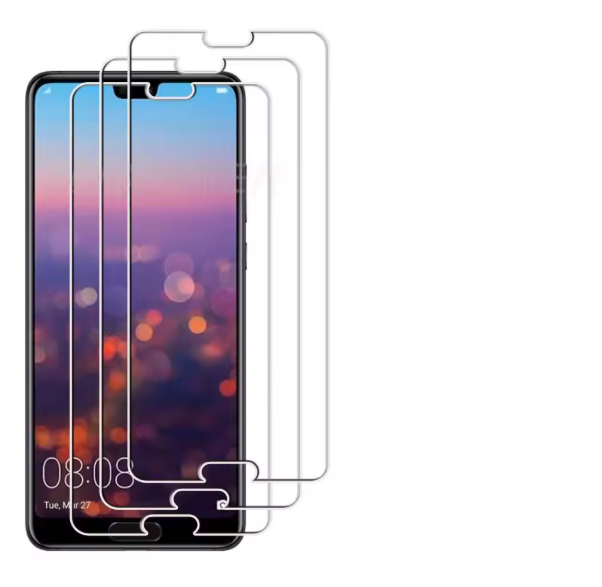 Huawei P20 Pro 3-Piece Tempered Glass Screen Protector
