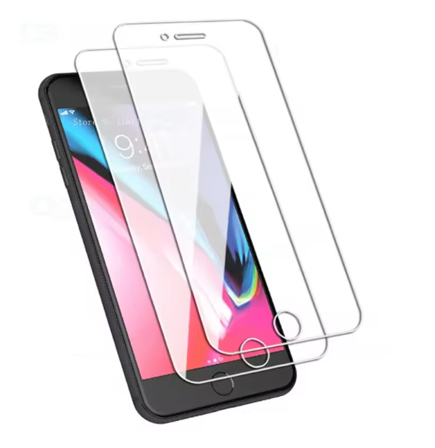 2-Pack Tempered Glass Screen Protector for iPhone