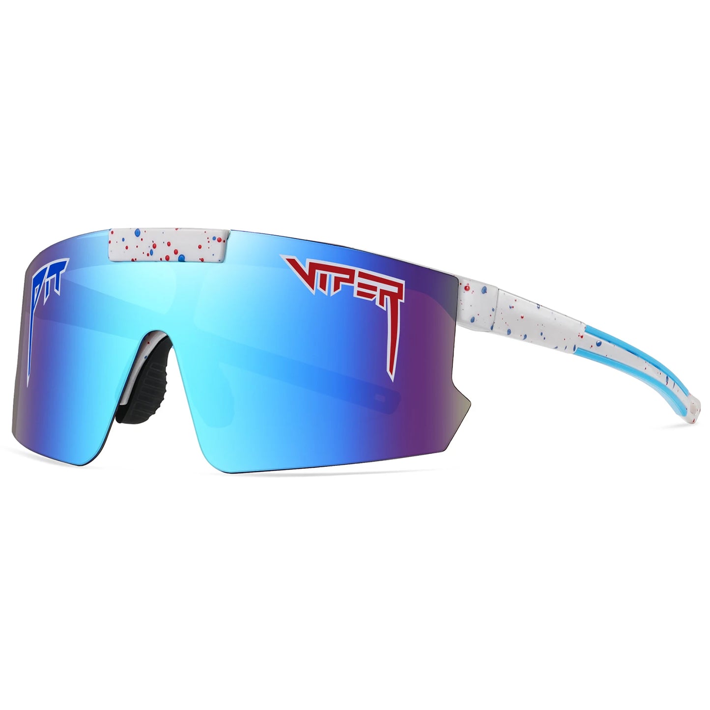 Flip-Up-Down Outdoor Sport Pit Viper-Look Sunglasses