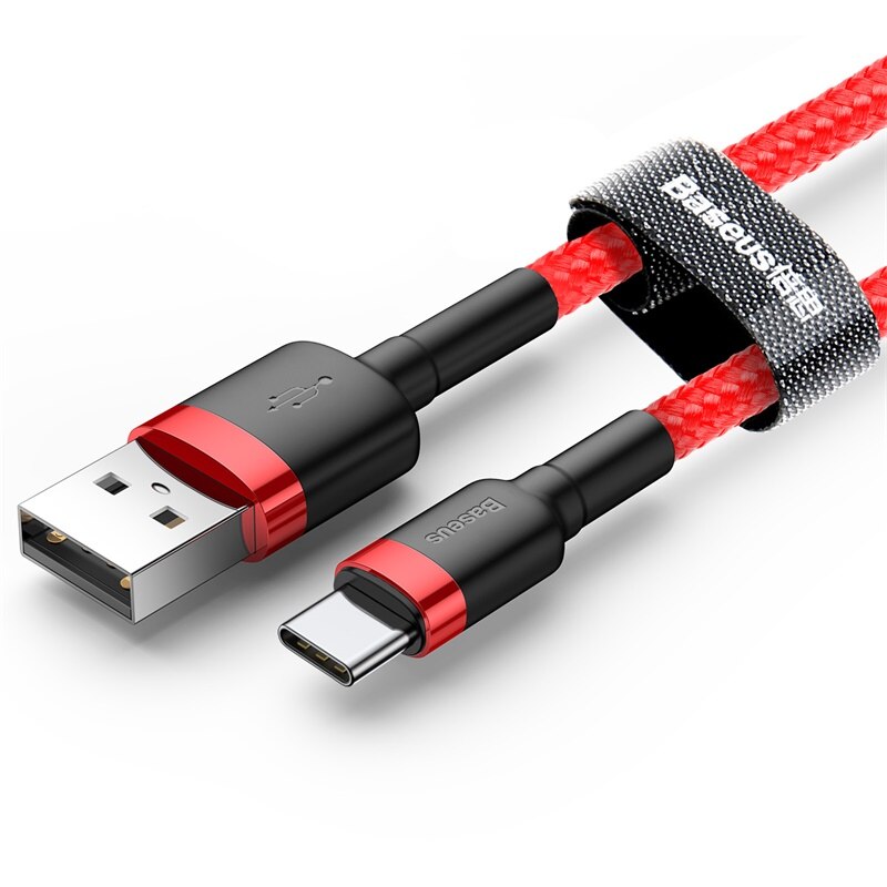 Fast-Charging USB Type-C Cable for Samsung S9 Xiaomi Redmi Note 7 10 K20 Pro Mobile Phone