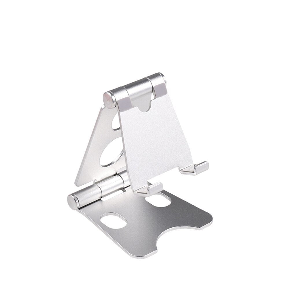 Dual Adjustable Aluminum Stand Mobile Phone Tablet Multi-Angle Foldable Desk Holder