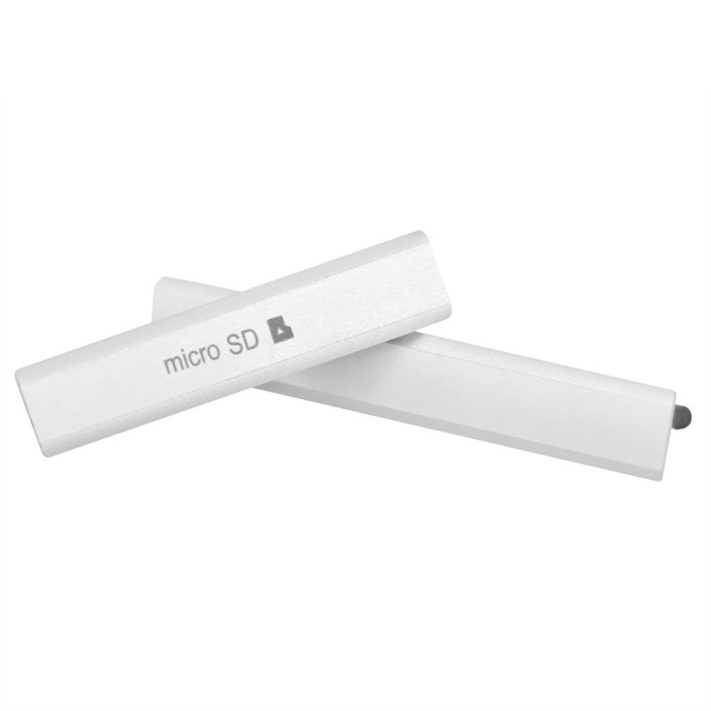 Micro SD SIM Card USB Charging Port Slot Cover for Sony Xperia Z2 L50w D6503 D6502 D6543