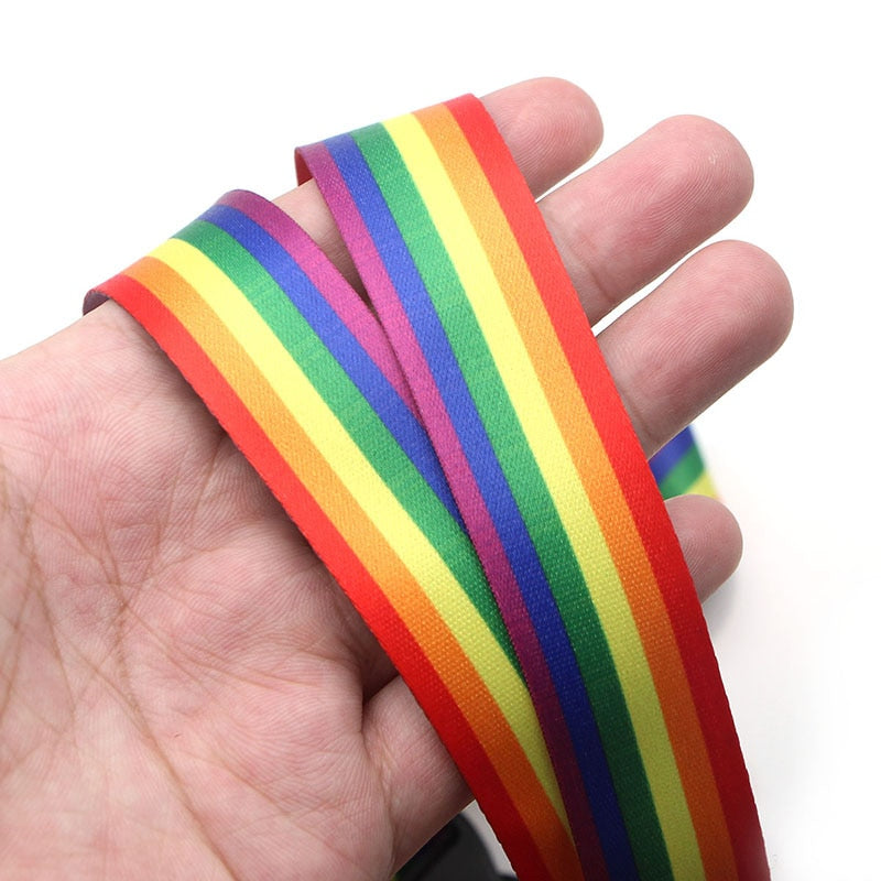 Rainbow Mobile Phone Strap Lanyard