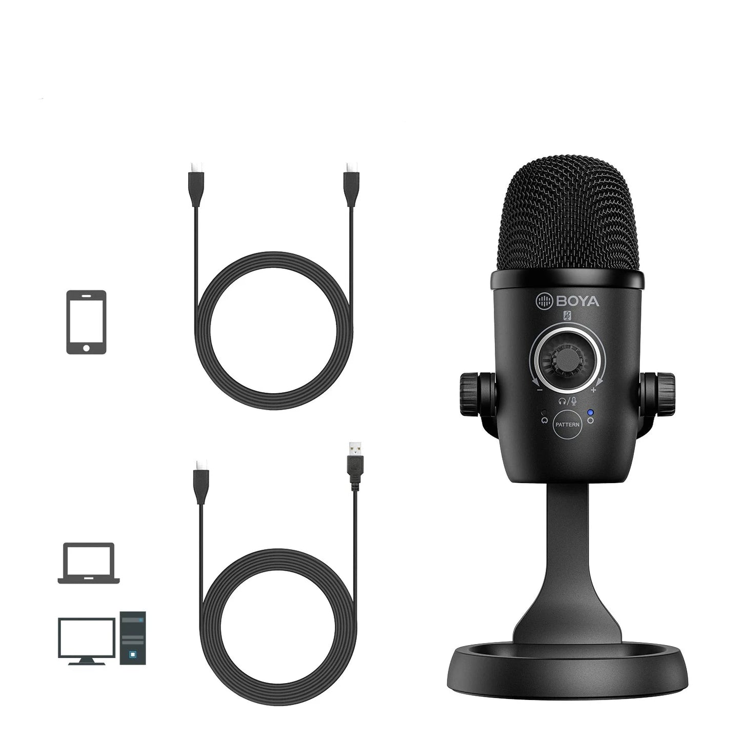 USB Desktop Condenser Microphone
