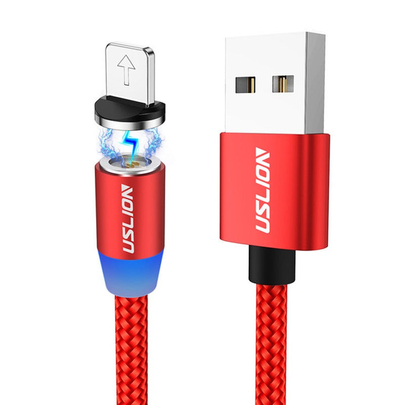 3A Fast-Charging Magnetic USB Lightning Micro Type-C Cable