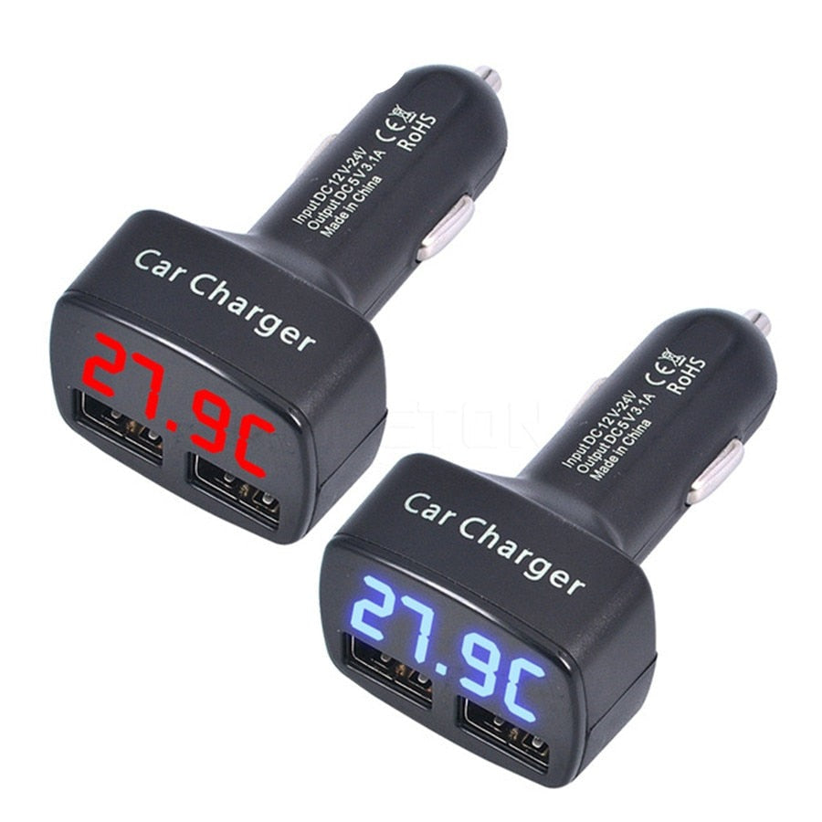 Universal Dual USB Car Charger 5V