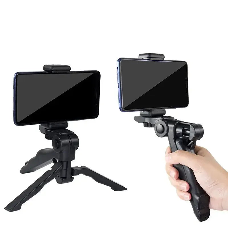 Portable Tripod Mini Handheld Grip Phone Stabilizer Holder