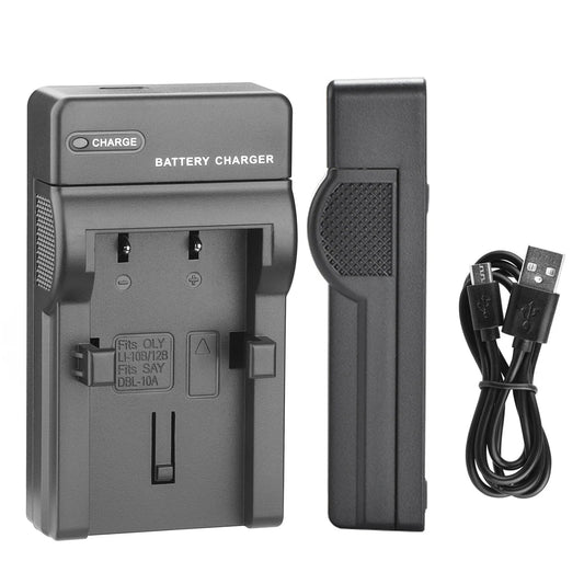 Li-10B Li-12B Battery Charger for Olympus Digital Camera