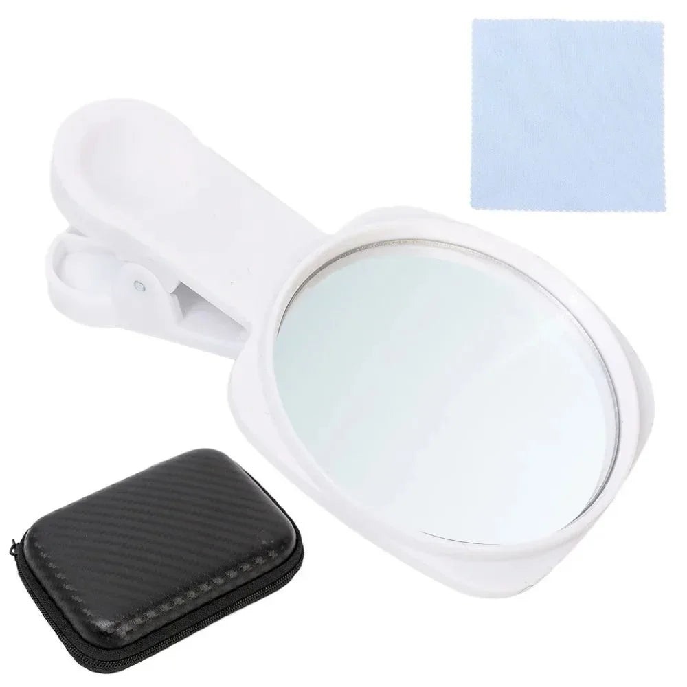 Rear Mobile Phone Mirror Selfie Reflector Clip