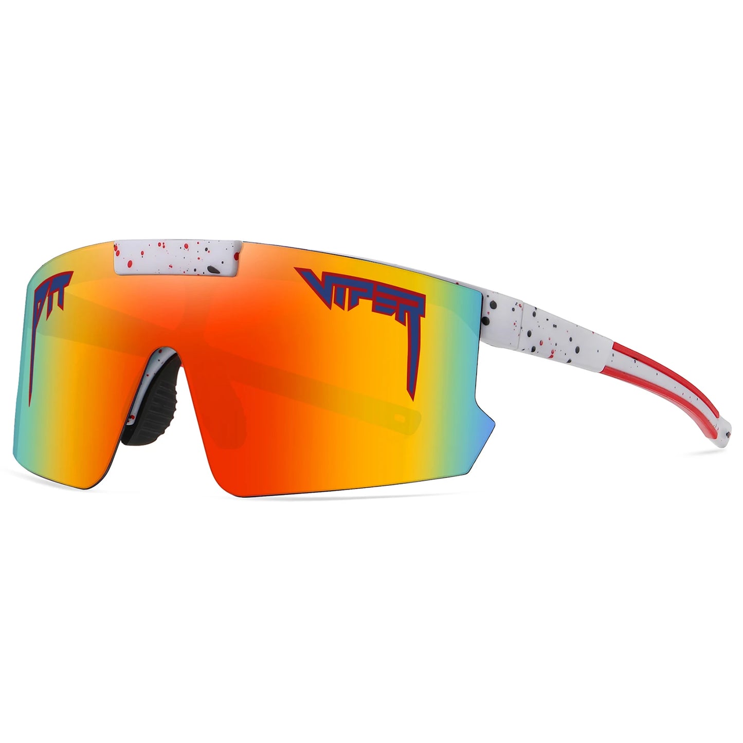Flip-Up-Down Outdoor Sport Pit Viper-Look Sunglasses