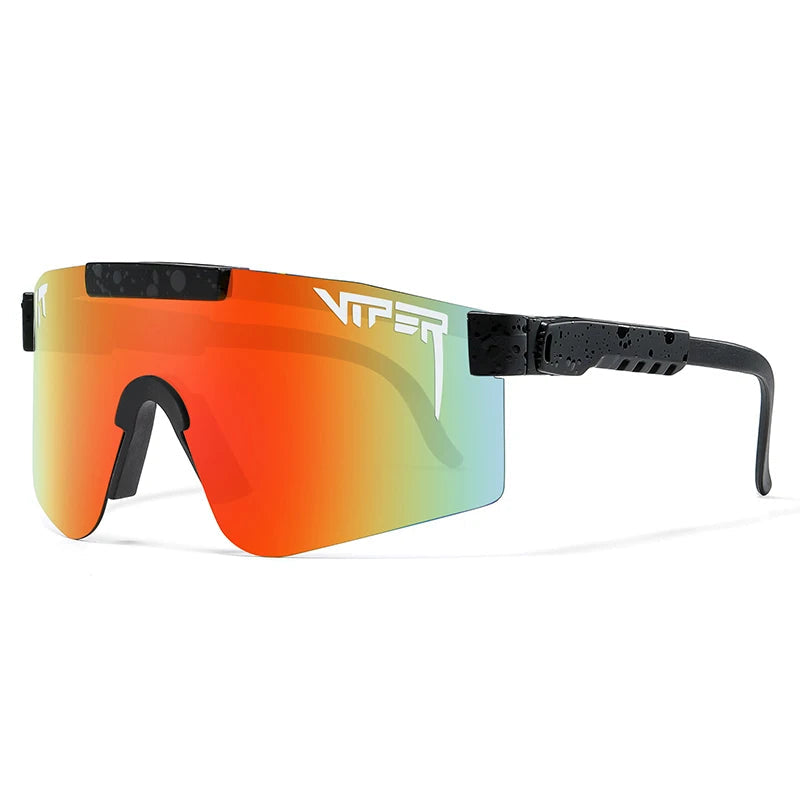 Adult UV400 Pit Viper-Look Sunglasses