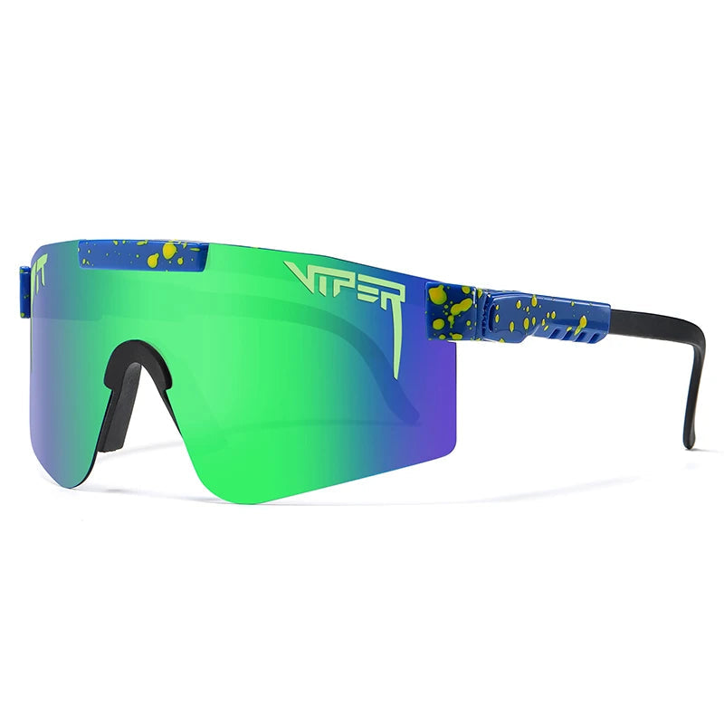 Adult UV400 Pit Viper-Look Sunglasses