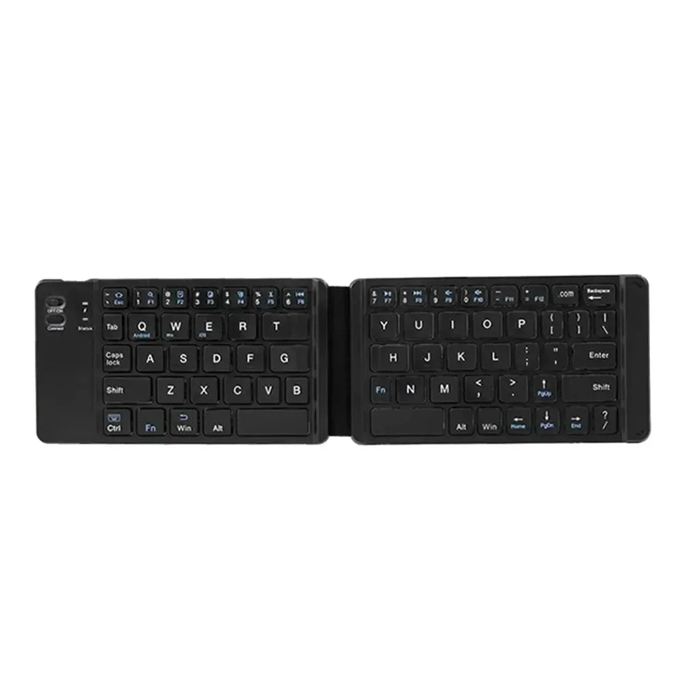 Tri-Folding Bluetooth 5.1 Mini Keyboard With Optional Touchpad