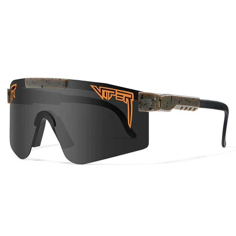 Adult UV400 Pit Viper-Look Sunglasses