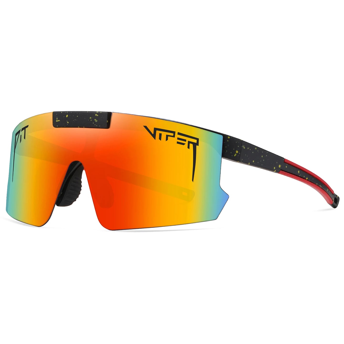 Flip-Up-Down Outdoor Sport Pit Viper-Look Sunglasses