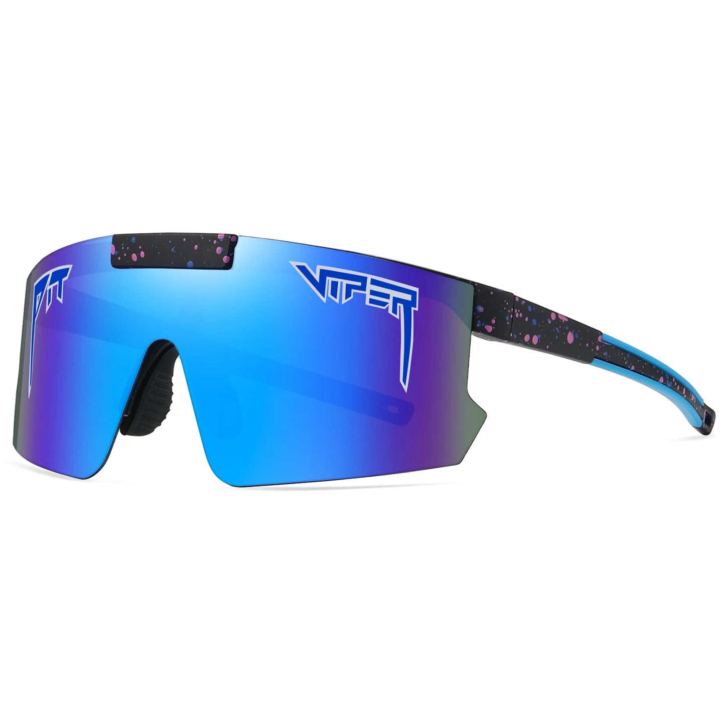Flip-Up-Down Outdoor Sport Pit Viper-Look Sunglasses