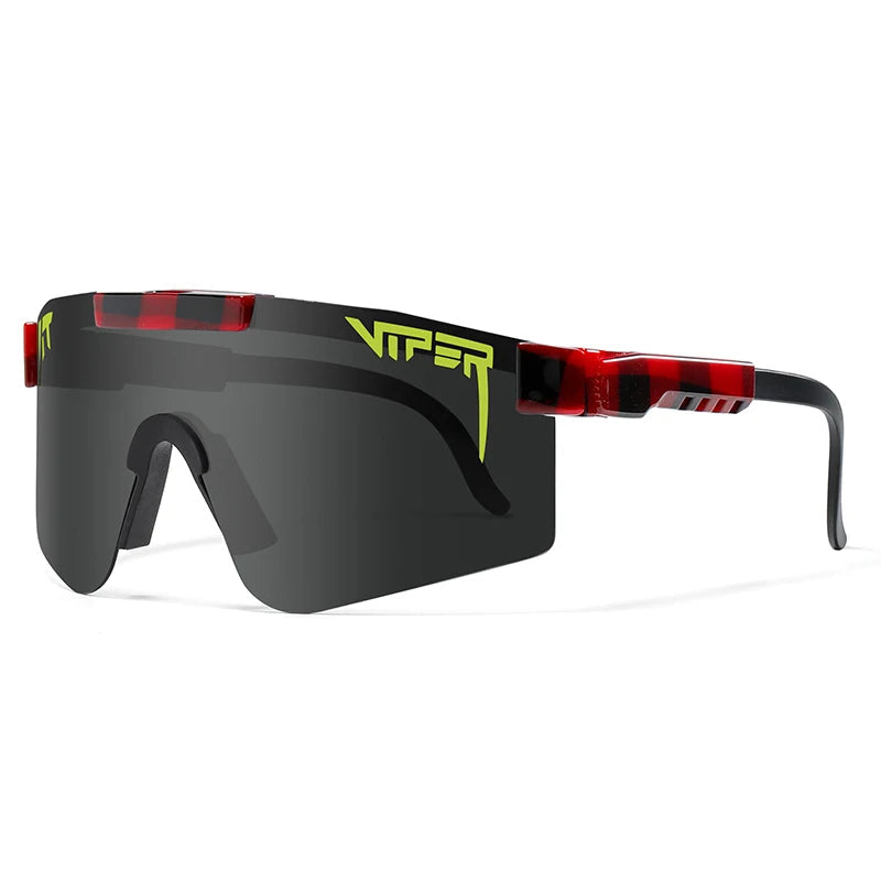 Adult UV400 Pit Viper-Look Sunglasses
