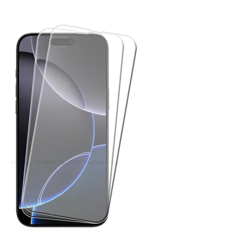 1/2/3/4-Piece iPhone 17 Air/Pro/Pro Max Tempered Front Glass Screen Protector