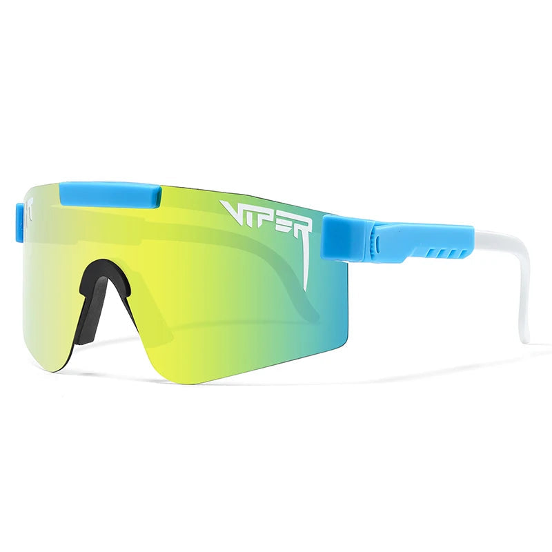 Adult UV400 Pit Viper-Look Sunglasses