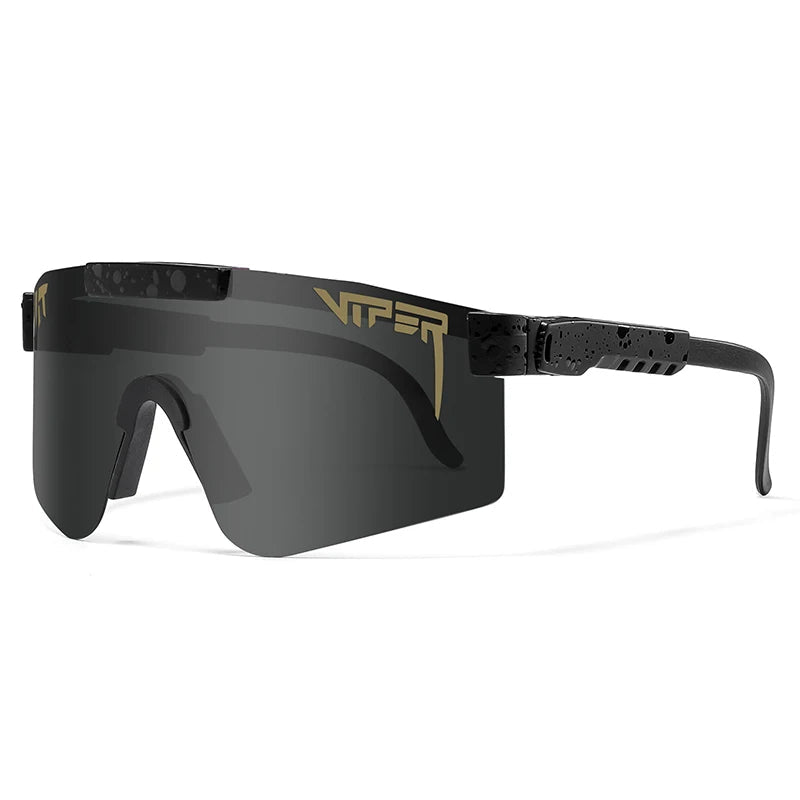 Adult UV400 Pit Viper-Look Sunglasses