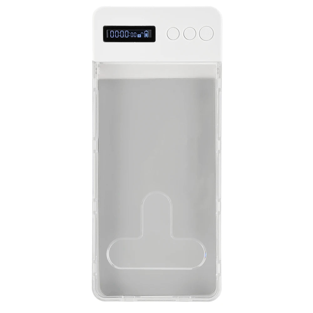 Transparent Phone Lock Box With LCD Timer Display