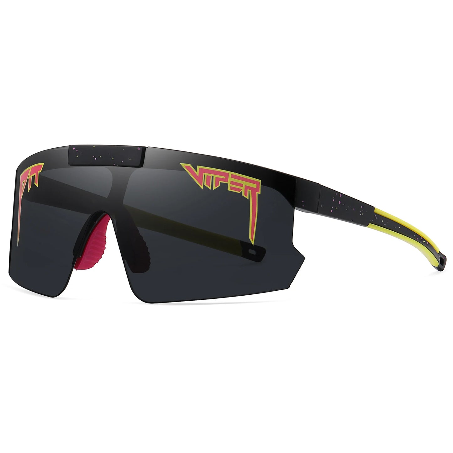 Flip-Up-Down Outdoor Sport Pit Viper-Look Sunglasses