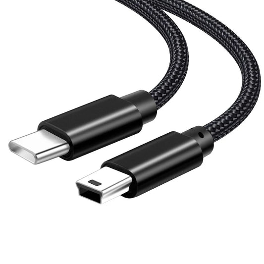 USB Type-C to USB Mini B Printer Cable