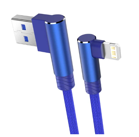 90 Degree USB Fast Charger Data