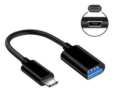 Micro USB OTG Cable Converter Converter Data Transfer Male to Female Adapter