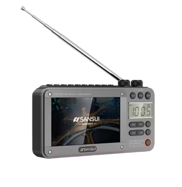 4.3 Inch Portable Wireless Bluetooth LED Display Radio Speaker