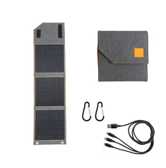 5V 50W Built-in Battery Portable Solar Panel Charger