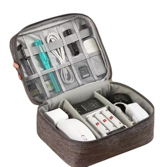 Portable Cable Storage Bag Organiser