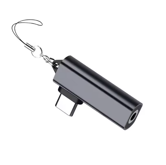 2-in-1 Type-C to 3.5mm AUX Adapter