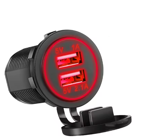 12V-24V Car USB Charger 3.1A