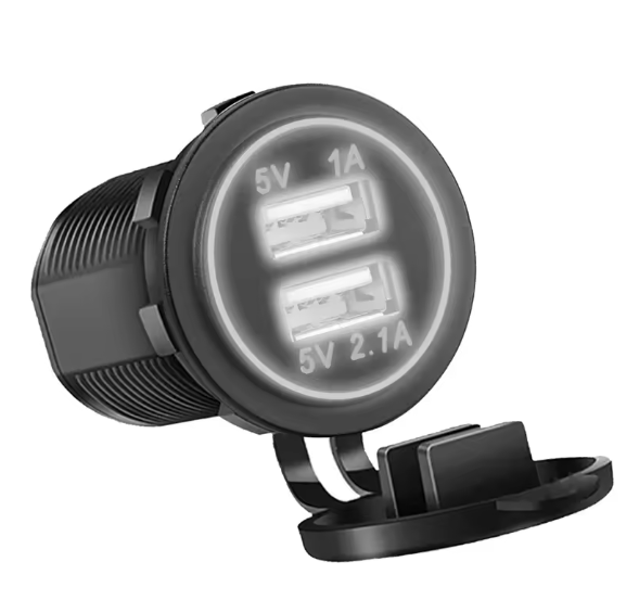 12V-24V Car USB Charger 3.1A