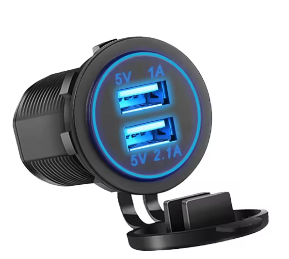 12V-24V Car USB Charger 3.1A
