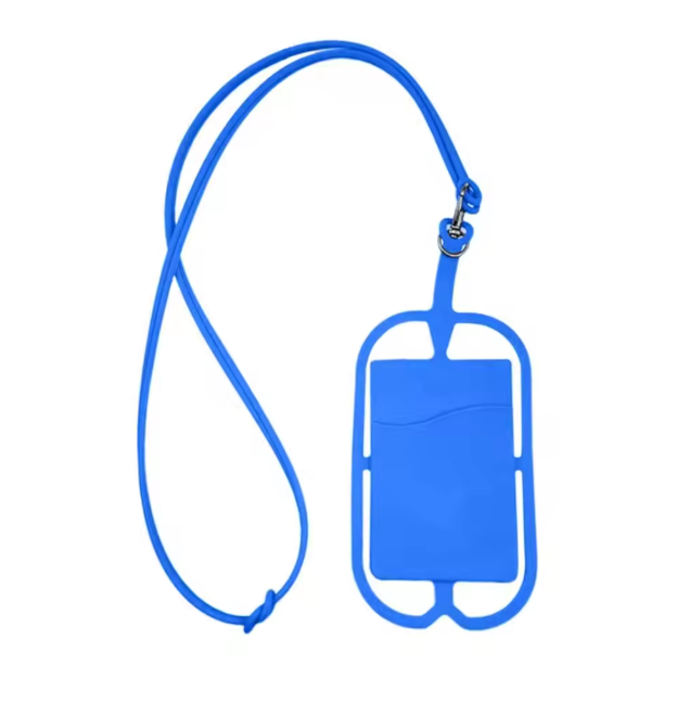 Colourful Universal Silicone Phone Lanyard