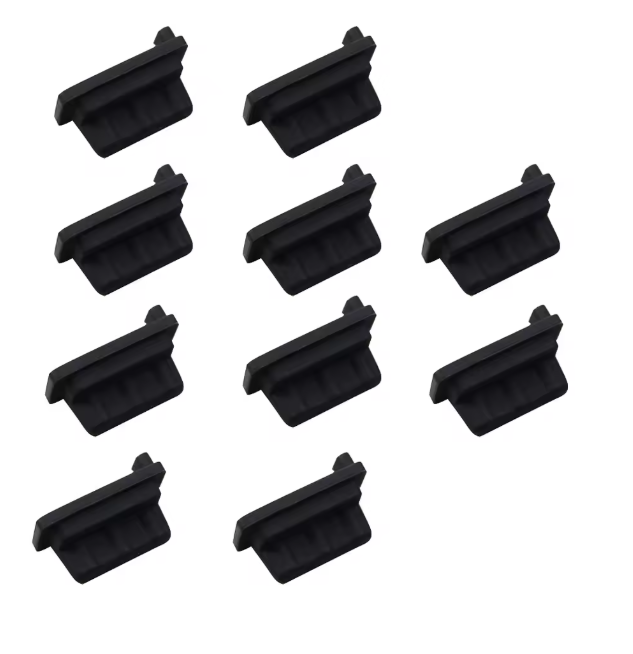 10-Piece Durable Soft Dust Cap USB 2.0/3.0 Interface Dust Plug PC Laptop Cover