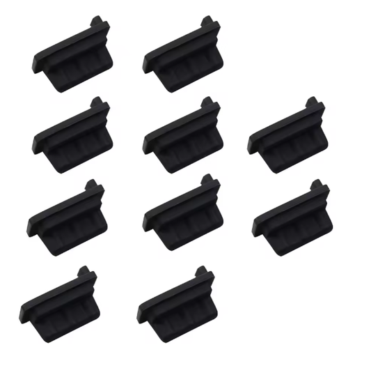 10-Piece Durable Soft Dust Cap USB 2.0/3.0 Interface Dust Plug PC Laptop Cover