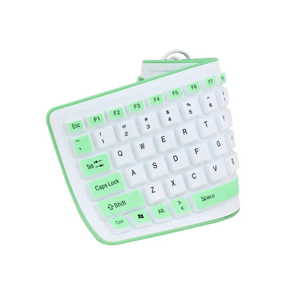 Portable Silent Foldable Silicone Keyboard