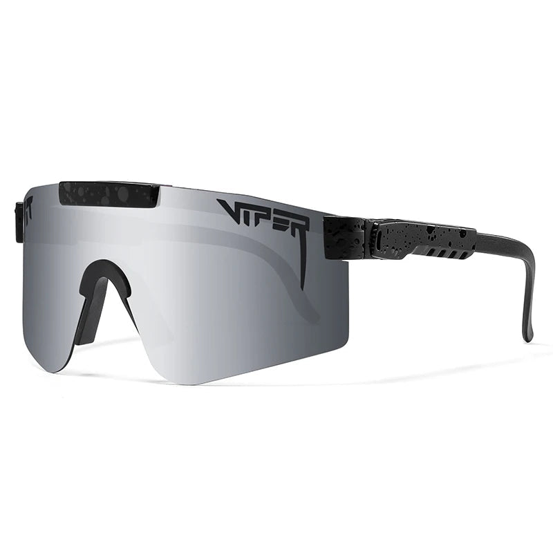Adult UV400 Pit Viper-Look Sunglasses