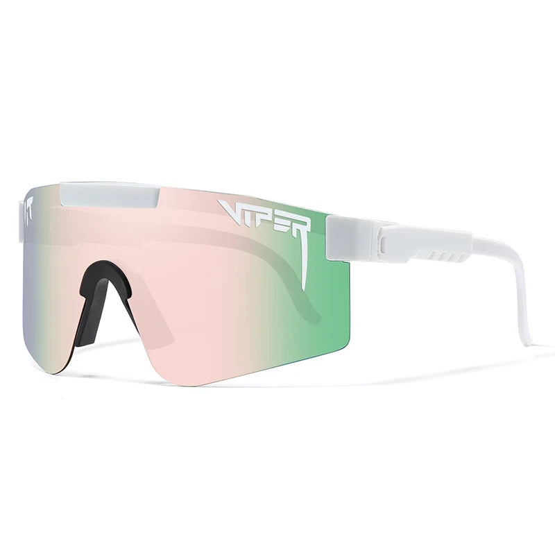 Adult UV400 Pit Viper-Look Sunglasses