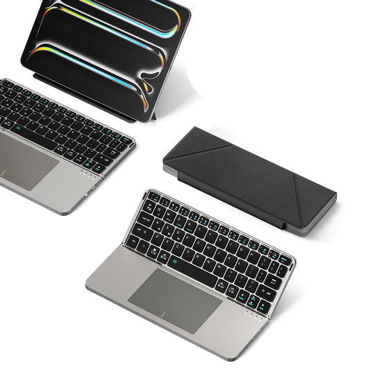 Foldable Bluetooth 5.0 Keyboard With Touchpad