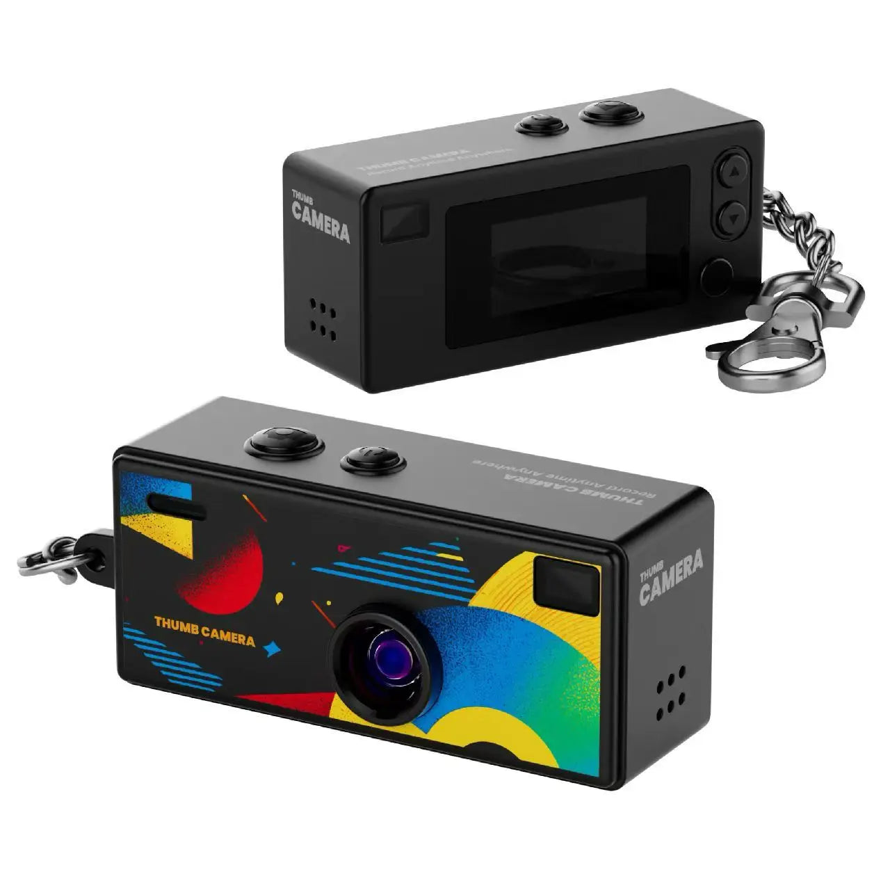 Mini Retro Keychain Camera