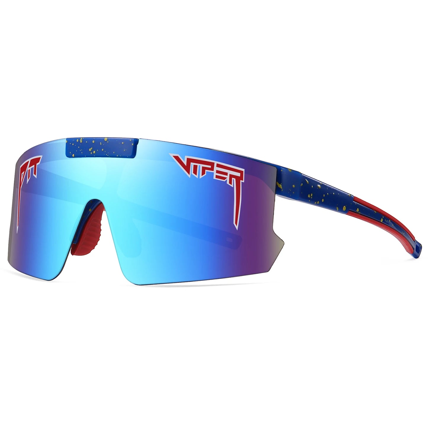 Flip-Up-Down Outdoor Sport Pit Viper-Look Sunglasses
