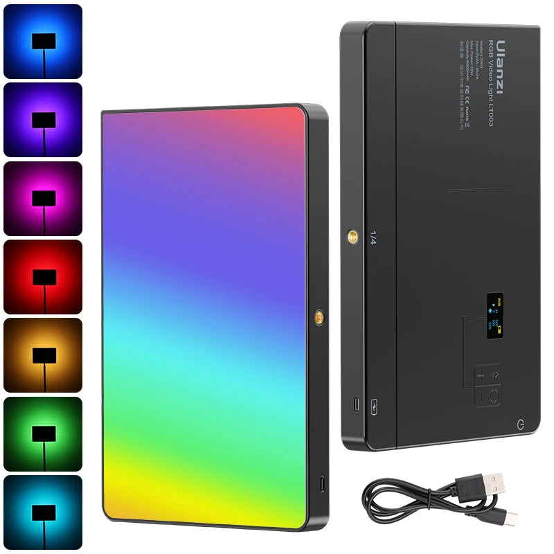 8000mAh LT003 RGB Video Full Colour Panel Light