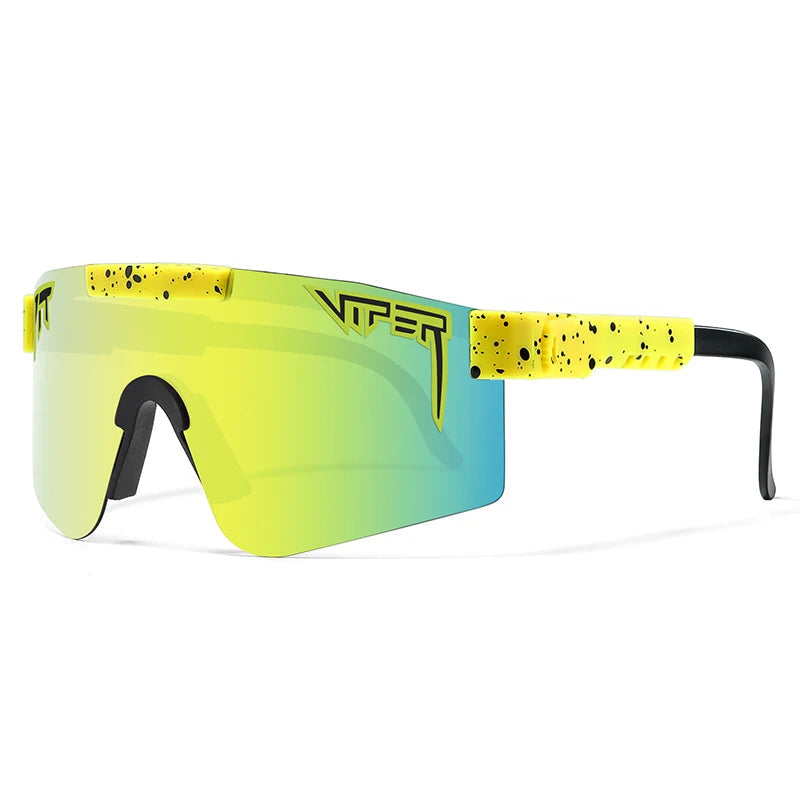 Adult UV400 Pit Viper-Look Sunglasses